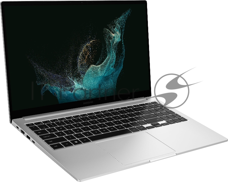 Ноутбук Samsung Galaxy Book 2 NP750 Core i5 1235U 16Gb SSD512Gb Intel UHD Graphics 15.6 IPS FHD (1920x1080) Windows 11 Professional silver WiFi BT Cam (NP750XED-KC8IT)