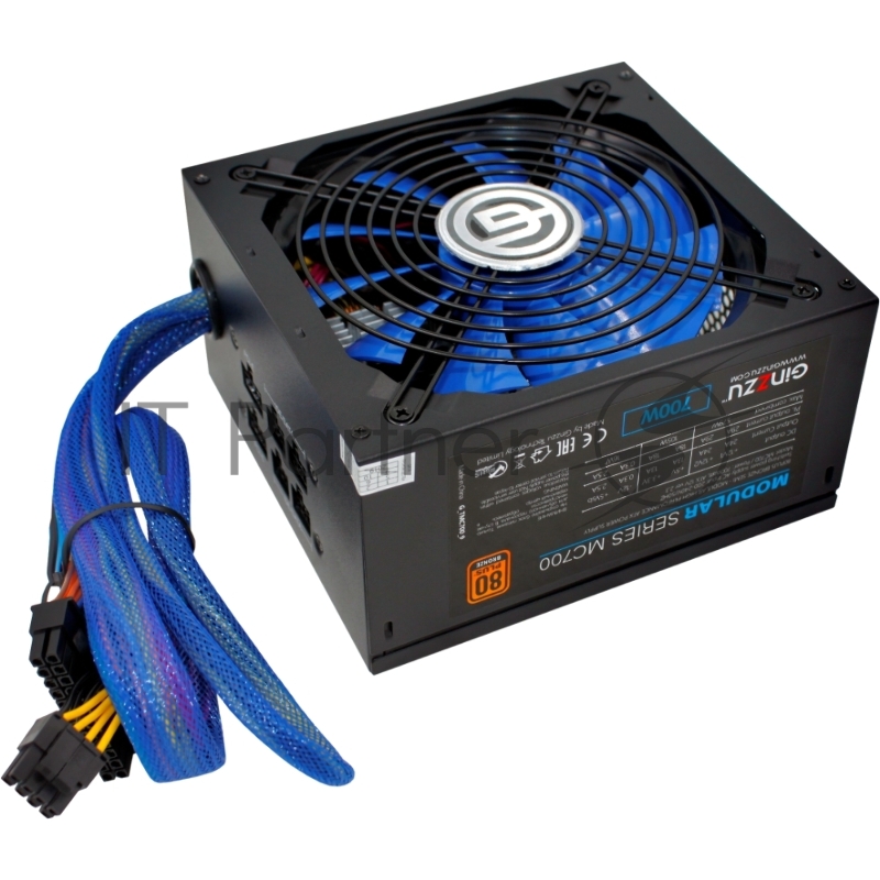 Блок питания Ginzzu MC700 700W 14CM 80+Bronze