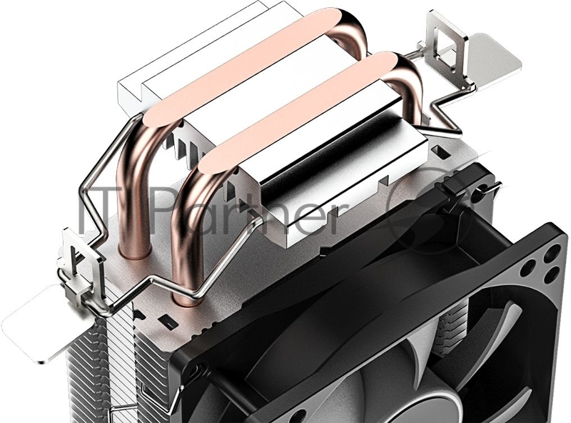 Кулер ID-COOLING SE-802-SD LGA1700/1200/115X/AM4/AM3/+/AM (40шт/кор, TDP 95W, 2 тепл.трубки прямого контакта, FAN 80mm) RET