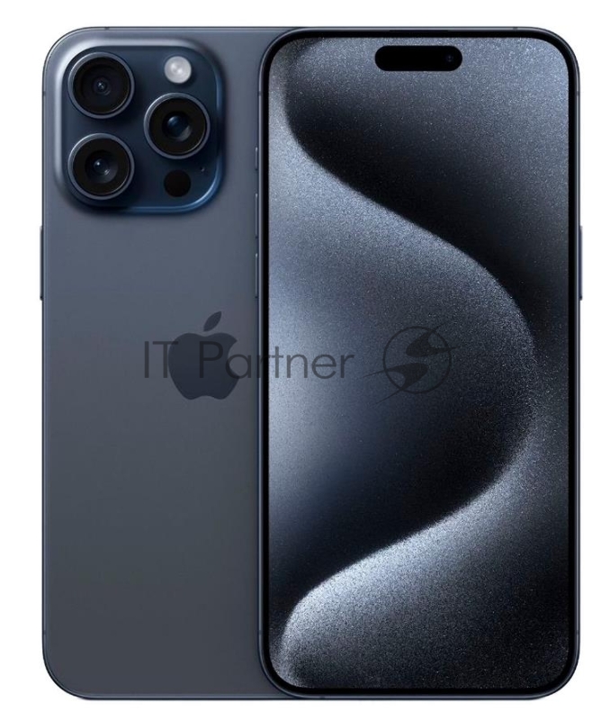 Смартфон APPLE iPhone 15 Pro Max/256 Гб синий MU2R3CH/A
