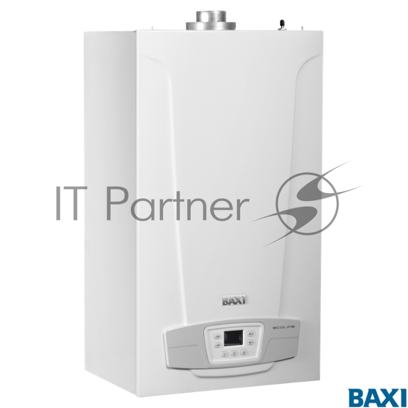 Котел газовый BAXI ECO LIFE 31F настен, 31 кВт, двухконтурный, с закрыт. кам. сгор.