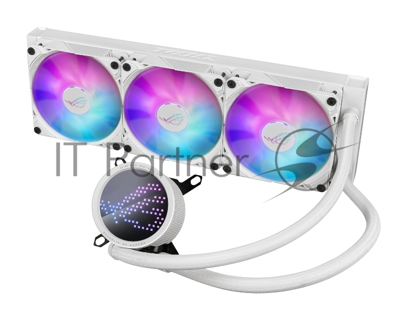 Система водяного охлаждения Asus ROG RYUO III 360 ARGB WHT /AIO COOLER,ASETEK,EMMA,ARGB,AURA,W (90RC00I2-M0UAY0) /AIO COOLER,ASETEK,EMMA,ARGB,AURA,W (90RC00I2-M0UAY0)