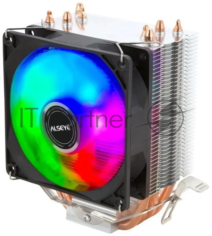Кулер Alseye CPU Cooler 90*90*25mm, 12V, 0.27A, 3.24W, 2300RPM±10%, 43.8CFM, Hydraulic, 26dBA, 30000H (Intel: 775, 115X, 1366, AMD: AM4)