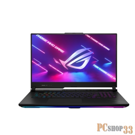 Ноутбук 17.3 IPS WQHD ASUS ROG STRIX 17 G733PZ-LL023 black (AMD Ryzen 9 7945HX/32Gb/1Tb SSD/4080 12Gb/noOS) (90NR0DC4-M001F0)