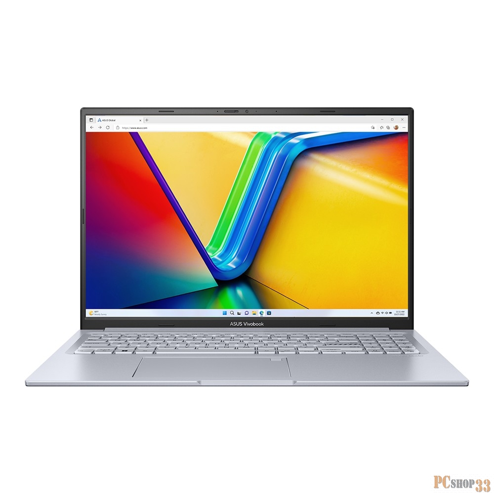 Ноутбук 16 IPS WQXGA ASUS K3605VU-PL090 silver (Core i5 13500H/16Gb/512Gb SSD/4050 6Gb/noOS) (90NB11Z2-M003J0)