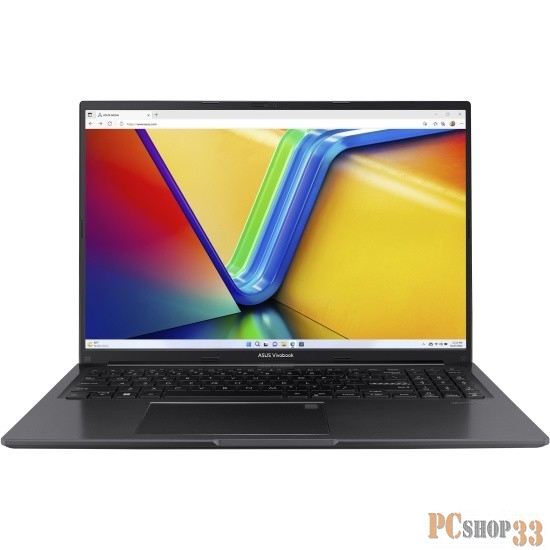 Ноутбук 16 IPS WUXGA ASUS M1605YA-MB002 black (AMD Ryzen 5 7530U/8Gb/512Gb SSD/VGA int/noOS) (90NB10R1-M00AM0)