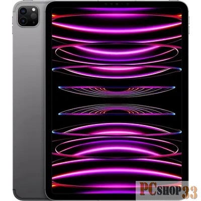 Планшет Apple iPad Pro 2022 A2435 M2 8C RAM8Gb ROM256Gb 11 IPS 2388x1668 3G 4G ДА iOS серый космос 12Mpix 12Mpix BT GPS WiFi Touch 9hr