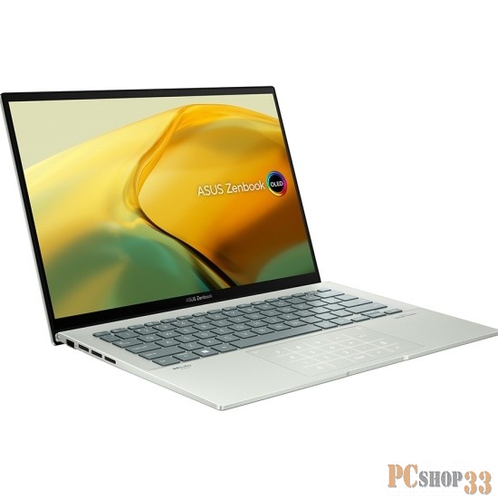 Ноутбук 14 OLED 2.8K ASUS UX3402VA-KM064W silver (Core i7 1360P/16Gb/1Tb SSD/VGA int/W11) (90NB10G6-M00E90)
