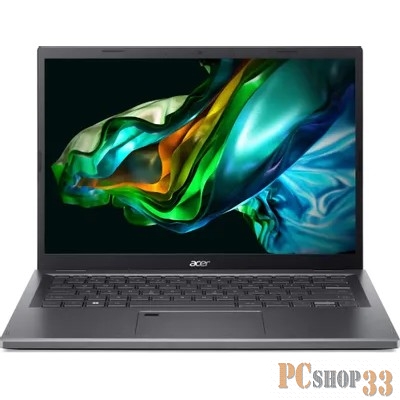 Ноутбук Acer Aspire 5 A514-56M-34S8 Core i3 1305U 8Gb SSD256Gb Intel Iris Xe graphics 14 IPS WUXGA (1920x1200) noOS black WiFi BT Cam (NX.KH6CD.002)