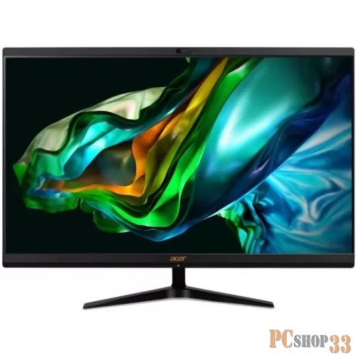 Моноблок Acer Aspire C22-1800 21.5 Full HD i5 1335U (0.9) 8Gb SSD256Gb Iris Xe CR noOS WiFi BT 65W клавиатура мышь Cam черный 1920x1080