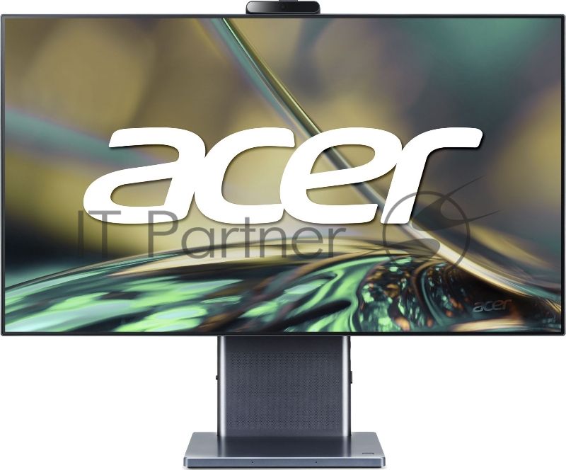 Моноблок Acer Aspire S27-1755 27 WQHD i5 1240P (1.2) 16Gb SSD512Gb Iris Xe CR noOS GbitEth WiFi BT 135W клавиатура мышь Cam серый 2560x1440.27