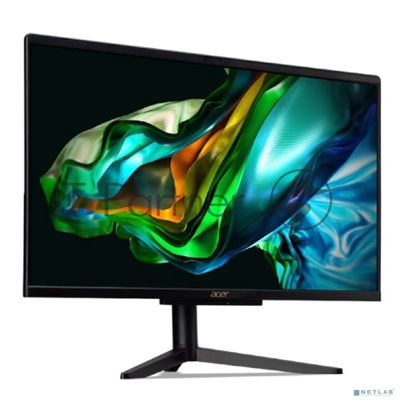 Моноблок Acer Aspire C24-1610 23.8 Full HD N200 (0.8) 8Gb SSD256Gb UHDG CR noOS WiFi BT 65W клавиатура мышь Cam черный 1920x1080