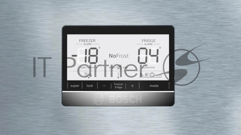 Холодильник Bosch KGN86AI32U 2-хкамерн. серебристый (двухкамерный)