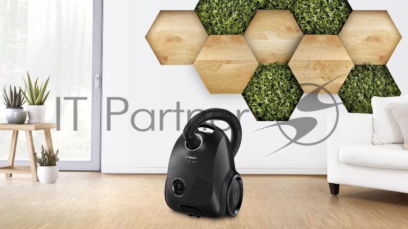 Пылесос Bosch BGBS2LB1 600Вт черный