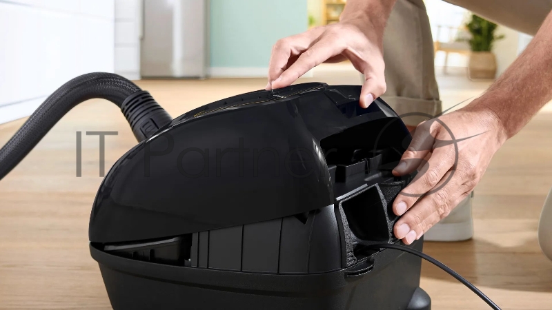 Пылесос Bosch BGL38GOLD черный/золотистый