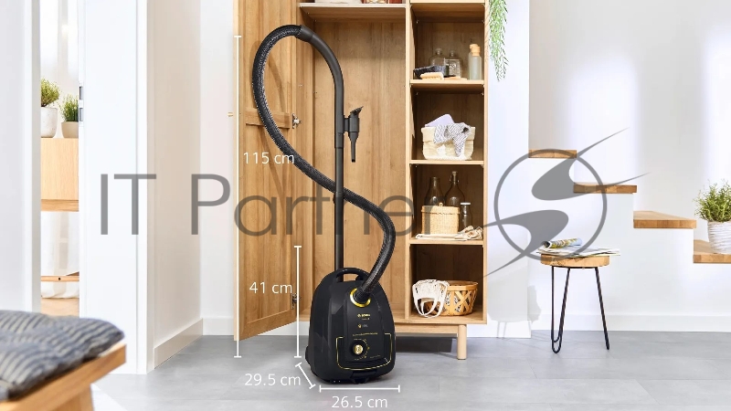 Пылесос Bosch BGL38GOLD черный/золотистый