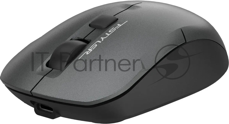 Мышь A4Tech Fstyler FG16CS Air серый оптическая (2000dpi) silent беспроводная USB для ноутбука (3but)