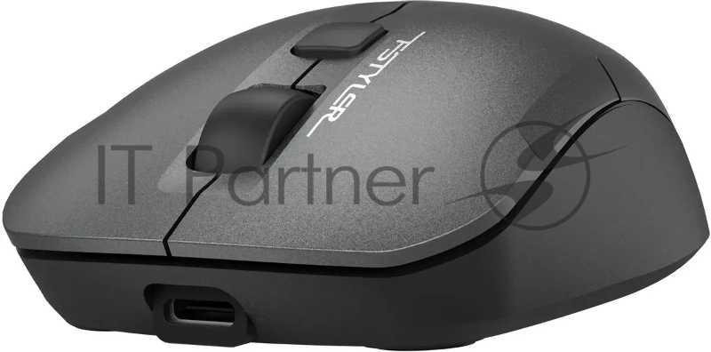 Мышь A4Tech Fstyler FG16CS Air серый оптическая (2000dpi) silent беспроводная USB для ноутбука (3but)