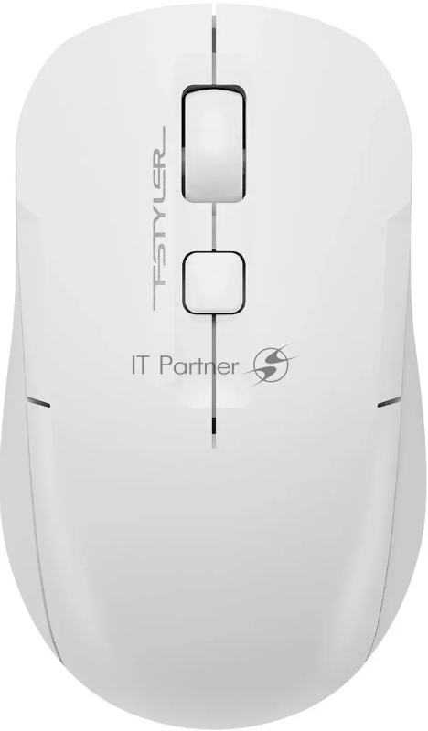 Мышь A4Tech Fstyler FG16CS Air белый оптическая (2000dpi) silent беспроводная USB для ноутбука (3but)