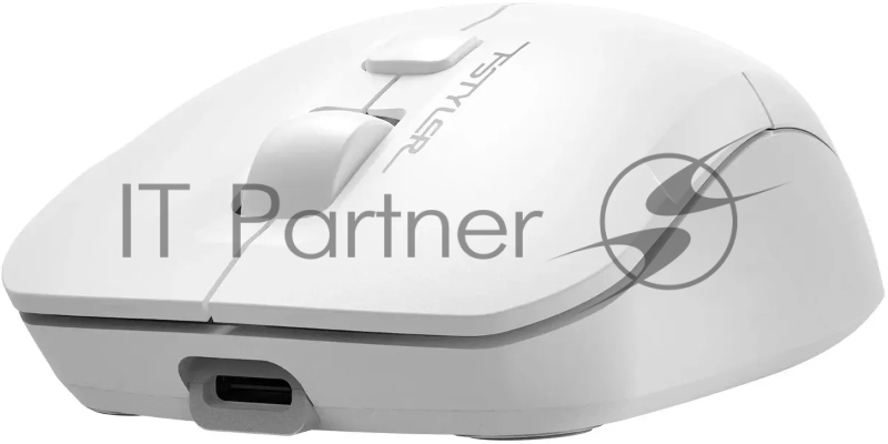 Мышь A4Tech Fstyler FG16CS Air белый оптическая (2000dpi) silent беспроводная USB для ноутбука (3but)