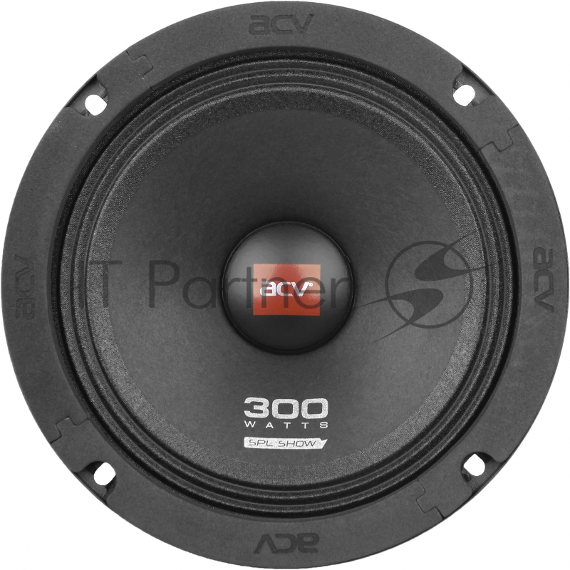 Колонки автомобильные ACV MS-6PRO (без решетки) 300Вт 100дБ 4Ом 16.5см (6 1/2дюйм) (ком.:2кол.) среднечастотные однополосные