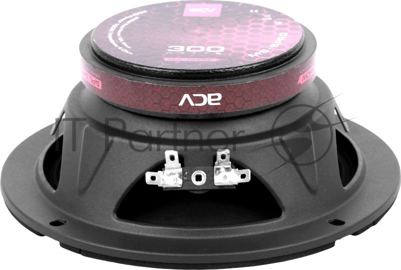 Колонки автомобильные ACV MS-6PRO (без решетки) 300Вт 100дБ 4Ом 16.5см (6 1/2дюйм) (ком.:2кол.) среднечастотные однополосные