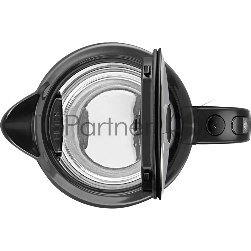 Чайник электрический Bosch TWK70B03 1.7л. 2400Вт черный (корпус: стекло)