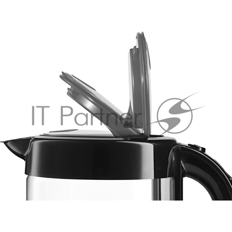 Чайник электрический Bosch TWK70B03 1.7л. 2400Вт черный (корпус: стекло)