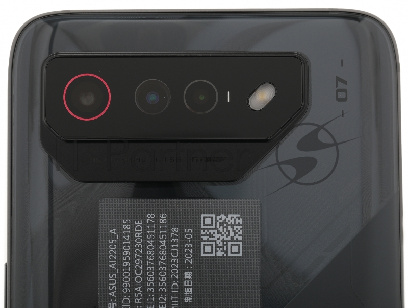 Смартфон Asus AI2205 ROG Phone 7 5G 256Gb 12Gb черный моноблок 3G 4G 2Sim 6.78 1080x2448 Android 13 50Mpix 802.11 a/b/g/n/ac/ax/be NFC GPS GSM900/1800 GSM1900 TouchSc Protect