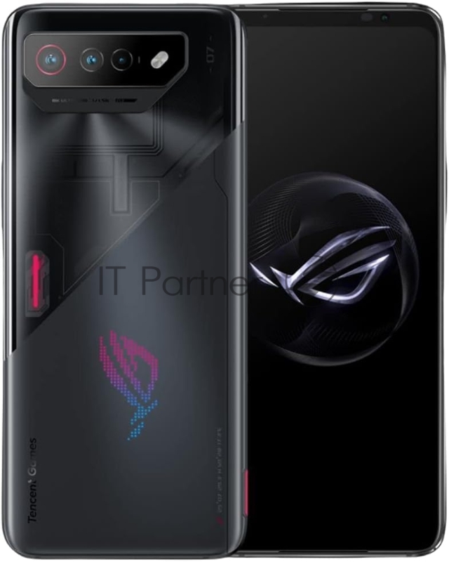 Смартфон Asus AI2205 ROG Phone 7 5G 256Gb 12Gb черный моноблок 3G 4G 2Sim 6.78 1080x2448 Android 13 50Mpix 802.11 a/b/g/n/ac/ax/be NFC GPS GSM900/1800 GSM1900 TouchSc Protect