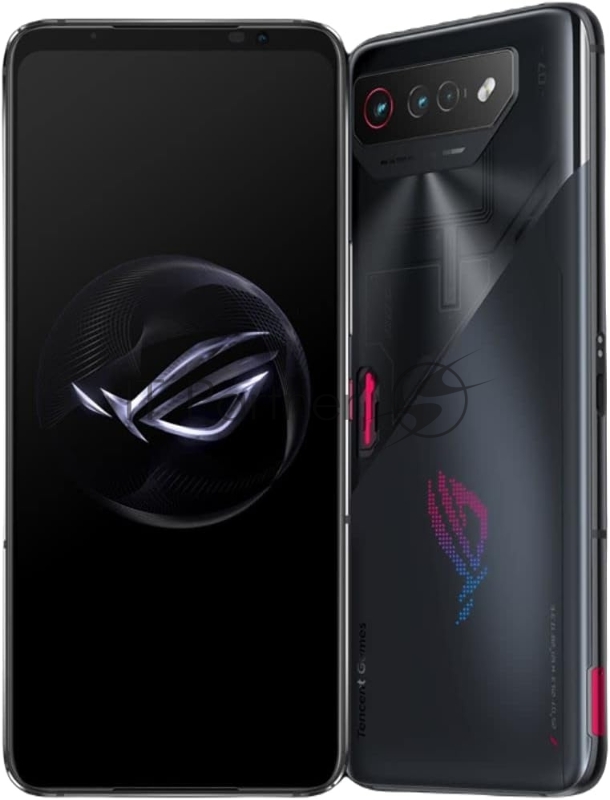 Смартфон Asus AI2205 ROG Phone 7 5G 512Gb 16Gb черный моноблок 3G 4G 2Sim 6.78 1080x2448 Android 13 50Mpix 802.11 a/b/g/n/ac/ax/be NFC GPS GSM900/1800 GSM1900 TouchSc Protect