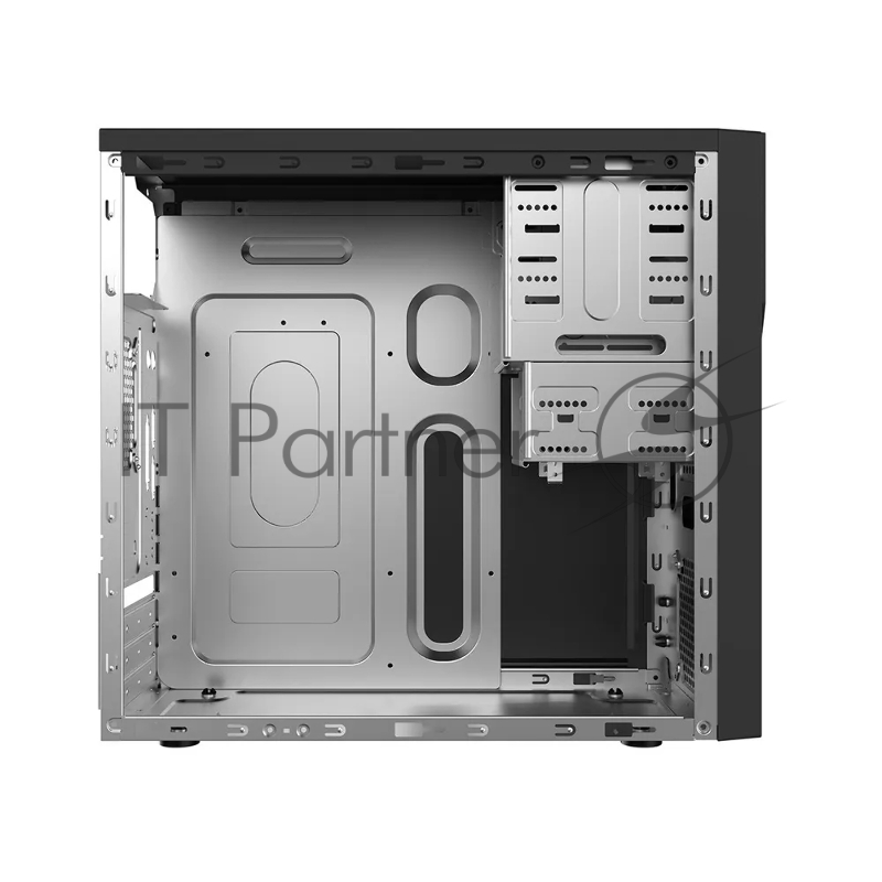 Корпус Foxline FL–628-FZ450R-U32 mATX case, black, w/PSU 450W 12cm, w/2xUSB2.0, w/2xUSB3.0 w/pwr cord, w/o FAN