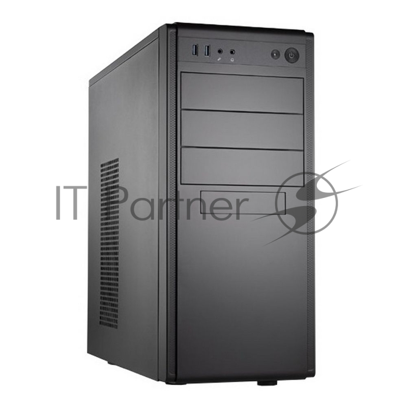 Корпус Foxline FL-886-FL500S-U32 ATX case, black, w/PSU 500W 12cm, w/2xUSB3.0, w/ pwr cord, w/o FAN