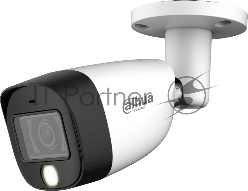 Камера видеонаблюдения аналоговая Dahua DH-HAC-HFW1500CMP-IL-A-0280B-S2 2.8-2.8мм цв. (DH-HAC-HFW1500CMP-IL-A-0280BS