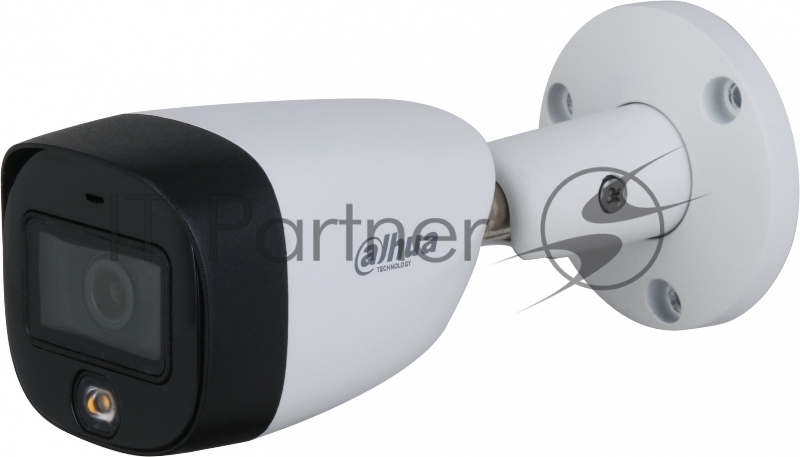 Камера видеонаблюдения аналоговая Dahua DH-HAC-HFW1500CMP-IL-A-0280B-S2 2.8-2.8мм цв. (DH-HAC-HFW1500CMP-IL-A-0280BS