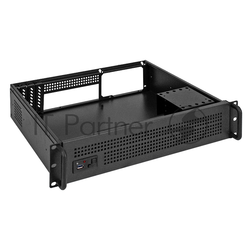 Серверный корпус ExeGate Pro 2U380-03 <RM 19, высота 2U, глубина 380, без БП, USB3.0>