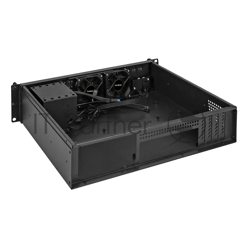 Серверный корпус ExeGate Pro 2U380-03 <RM 19, высота 2U, глубина 380, без БП, USB3.0>