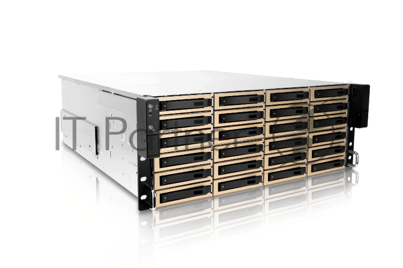 Компьютерный корпус IW-RJ424-04 550W(RD)/JBOD PDB/FAN/BP/Expander board*2/30RAIL/ power cord*2 w/o rails