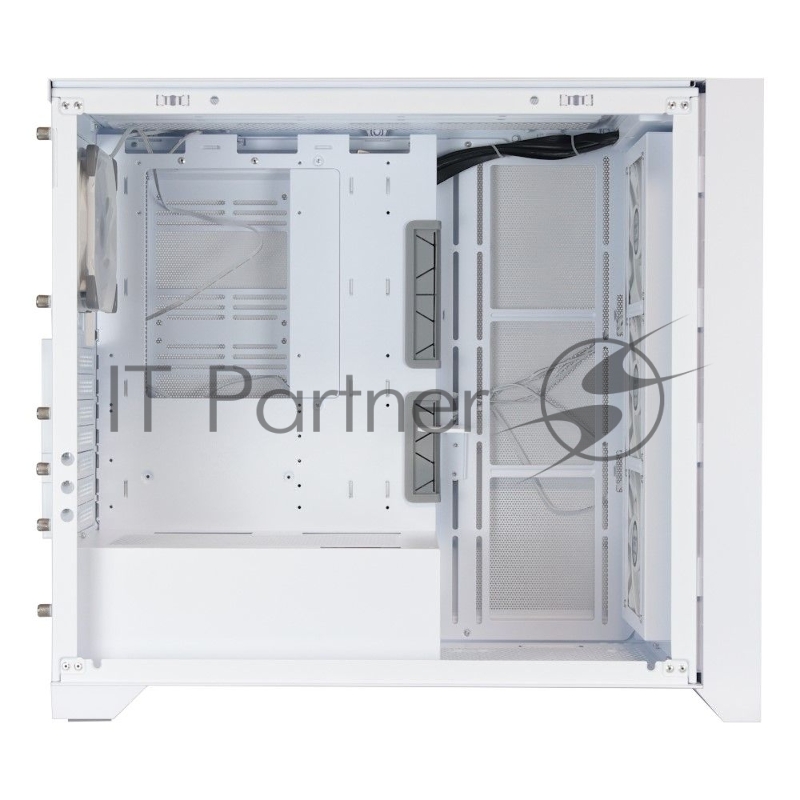 Компьютерный корпус ACD Lagrange ATX, White, FANS: 120mm ARGB: 3 Top + 1 Rear + HUB. Drive bay int: 3x3,5 + 3x2,5. 2xUSB3.0+1xUSB-C, Audio I/O, Up to 14x120mm Fans, GPU up to 425mm, PSU max 270mm, CPU cooler up to 190mm, SPCC 1,0mm metal, 4mm TG side