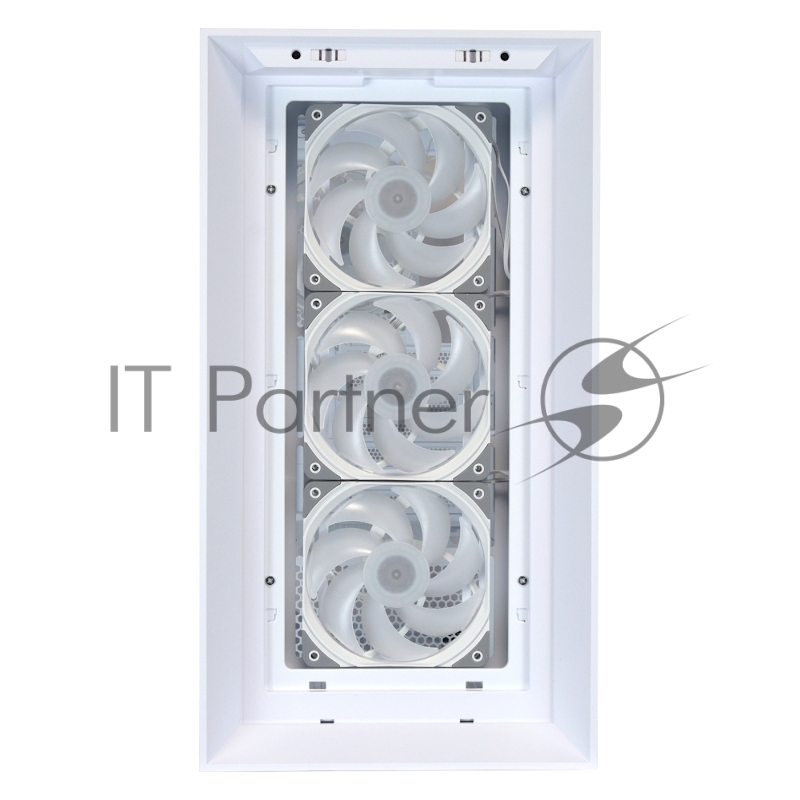 Компьютерный корпус ACD Lagrange ATX, White, FANS: 120mm ARGB: 3 Top + 1 Rear + HUB. Drive bay int: 3x3,5 + 3x2,5. 2xUSB3.0+1xUSB-C, Audio I/O, Up to 14x120mm Fans, GPU up to 425mm, PSU max 270mm, CPU cooler up to 190mm, SPCC 1,0mm metal, 4mm TG side