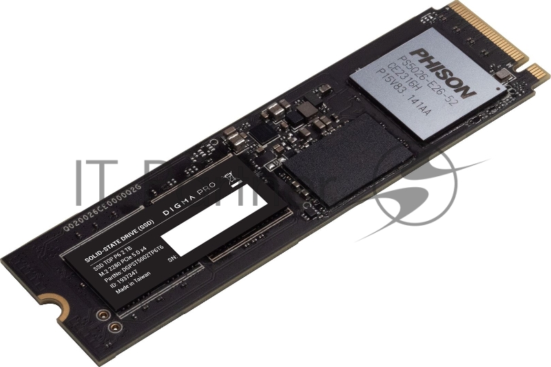 Накопитель SSD Digma PCIe 5.0 x4 2TB DGPST5002TP6T6 Pro Top P6 M.2 2280