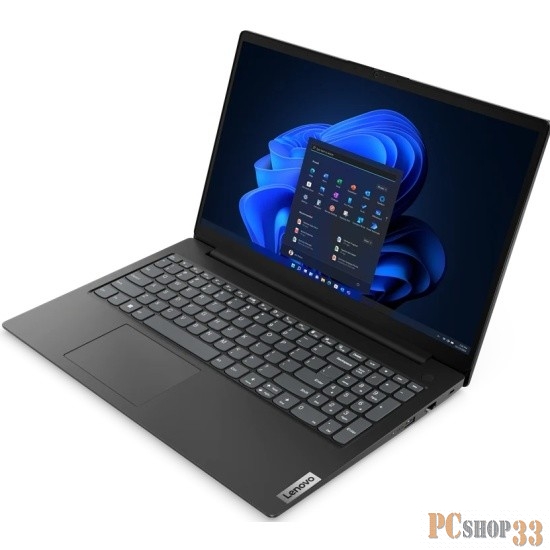 Ноутбук Lenovo V15 G4 AMN Ryzen 5 7520U 8Gb SSD256Gb AMD Radeon 610M 15.6 TN FHD (1920x1080) noOS black WiFi BT Cam (82YU009XAK)