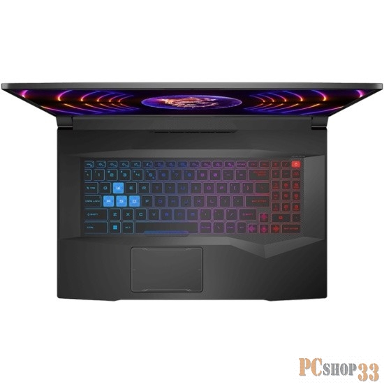 Ноутбук MSI Pulse 17 B13VGK-814XRU i7 13700H/32Gb/SSD1Tb/RTX4070 8Gb/17.3/IPS/FHD/DOS/grey