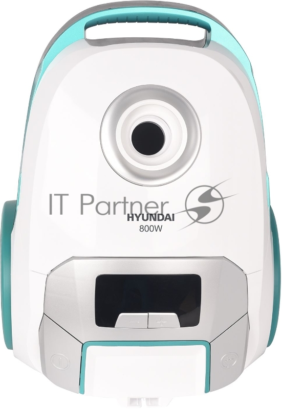 Пылесос Hyundai HYV-B4050 800Вт белый/бирюзовый (в компл.:1мешок)