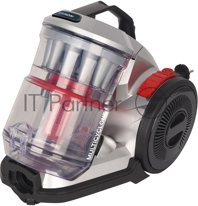 Пылесос Hyundai HYV-C2950 2400Вт черный/красный