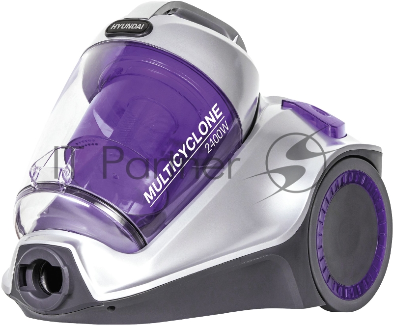 Пылесос Hyundai HYV-C4580 2400Вт белый/сиреневый