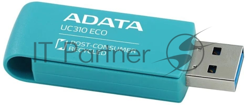 Флэш-накопитель ADATA USB3 64GB GREEN UC310E-64G-RGN