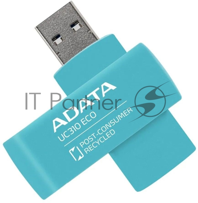 Флэш-накопитель ADATA USB3 64GB GREEN UC310E-64G-RGN