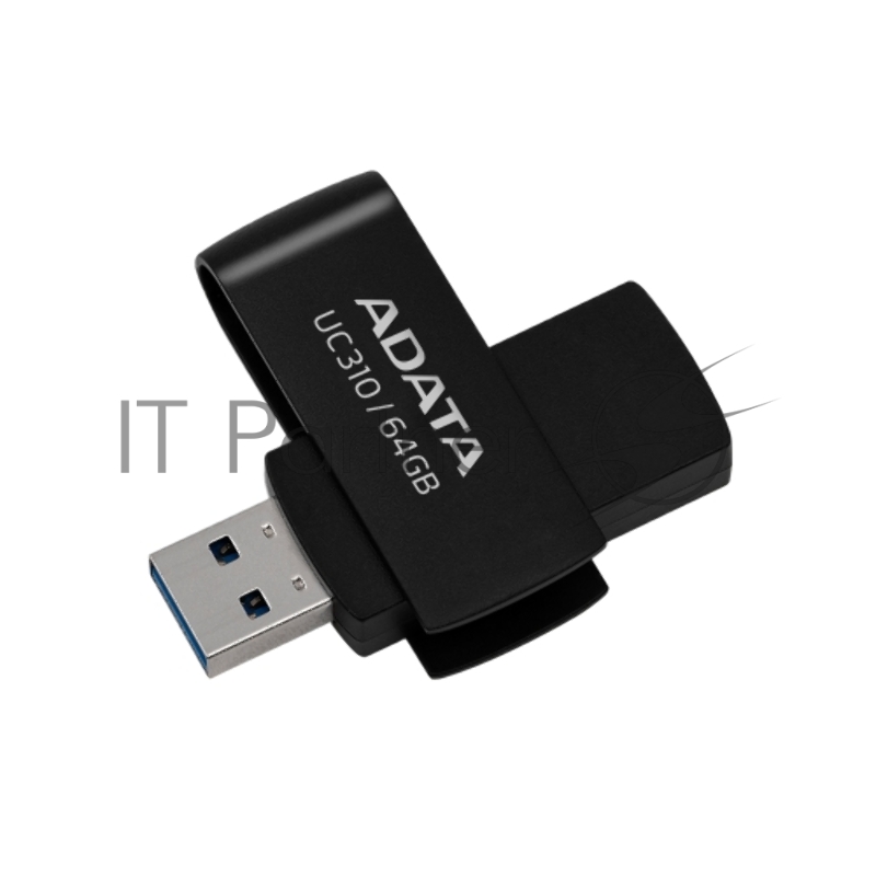 Флэш-накопитель ADATA USB3 64GB UC310-64G-RBK