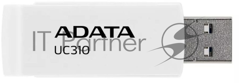 Флэш-накопитель ADATA USB3 64GB WHITE UC310-64G-RWH